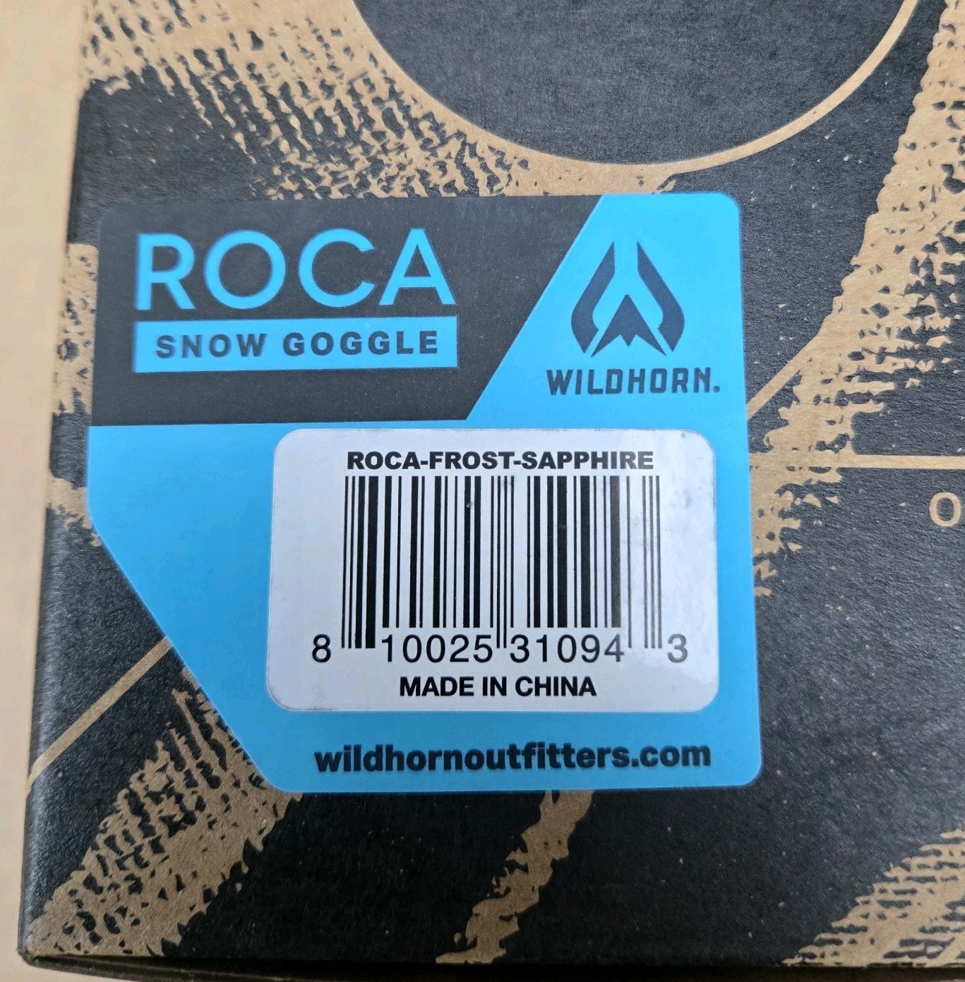 Wildhorn ROCA SNOW GOGGLE/SKI AND SNOWBOARD GOGGLES ROCA-FROST-SAPPHIRE