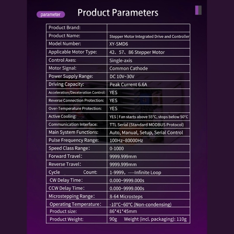 Stepper Motor Controller 2 Phase 4 Wire Control Industrial Automation Module