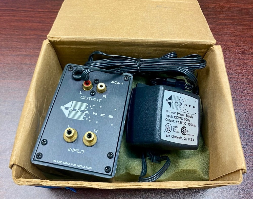 Sonance AGI-1 Audio Ground Isolator. Working Condition!