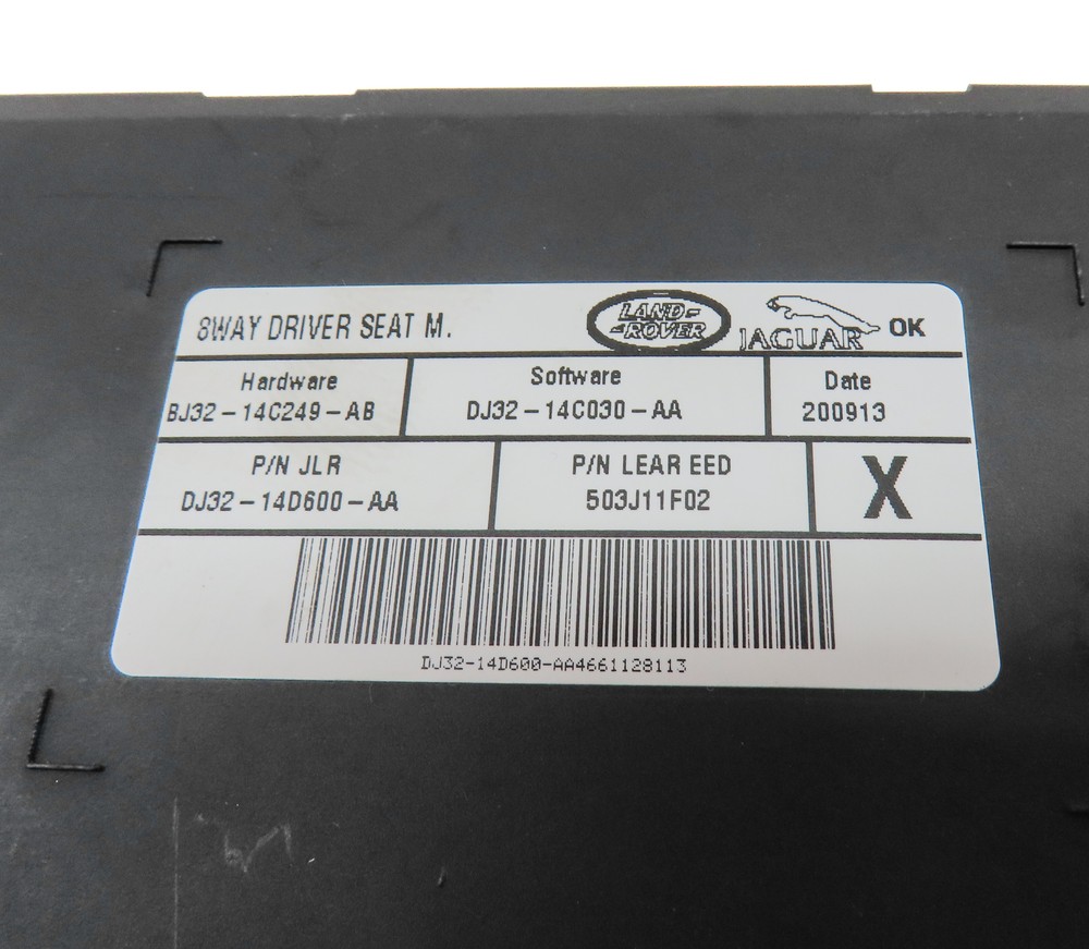 2013 RANGE ROVER EVOQUE (L538) FRONT LEFT DRIVER SEAT CONTROL MODULE