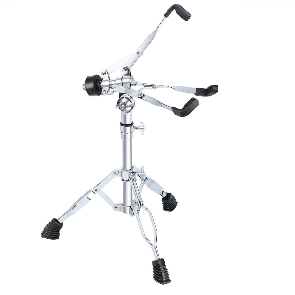 Snare Drum Stand Multiple Triangle Bracket Hardware Holder Adjustable Silver
