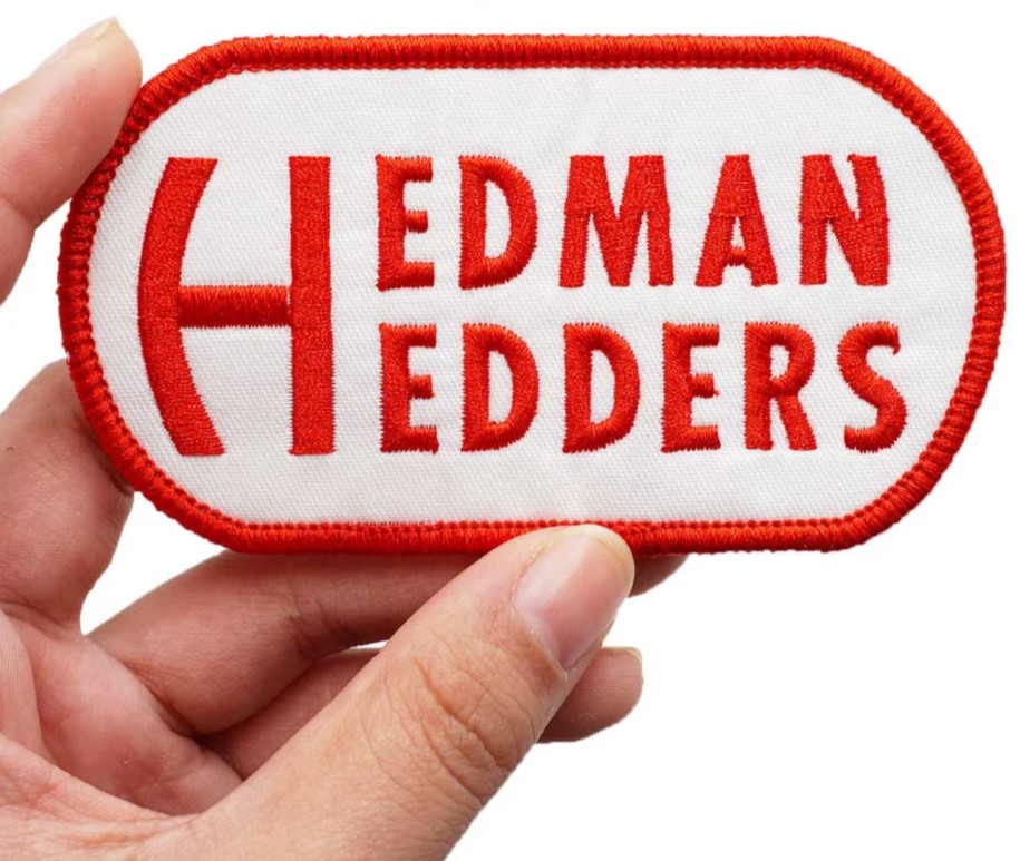 FABULOUS HEDMAN HEDDERS EMBROIDERED IRON-ON PATCH...