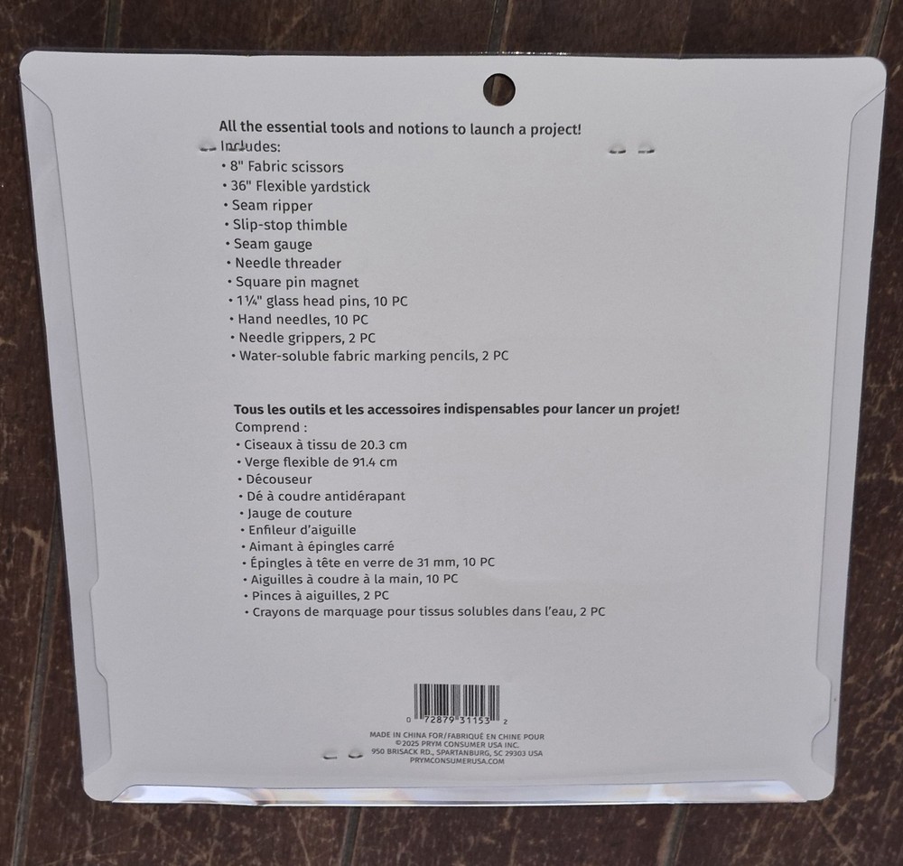 Dritz 31pc Sewing Essentials Set - Item #27088