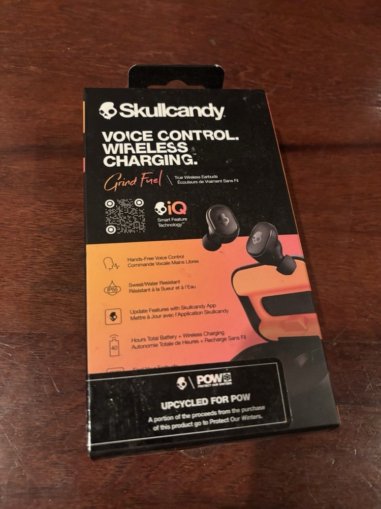 Skullcandy Grind Fuel Wireless Headphones - Black/Orange