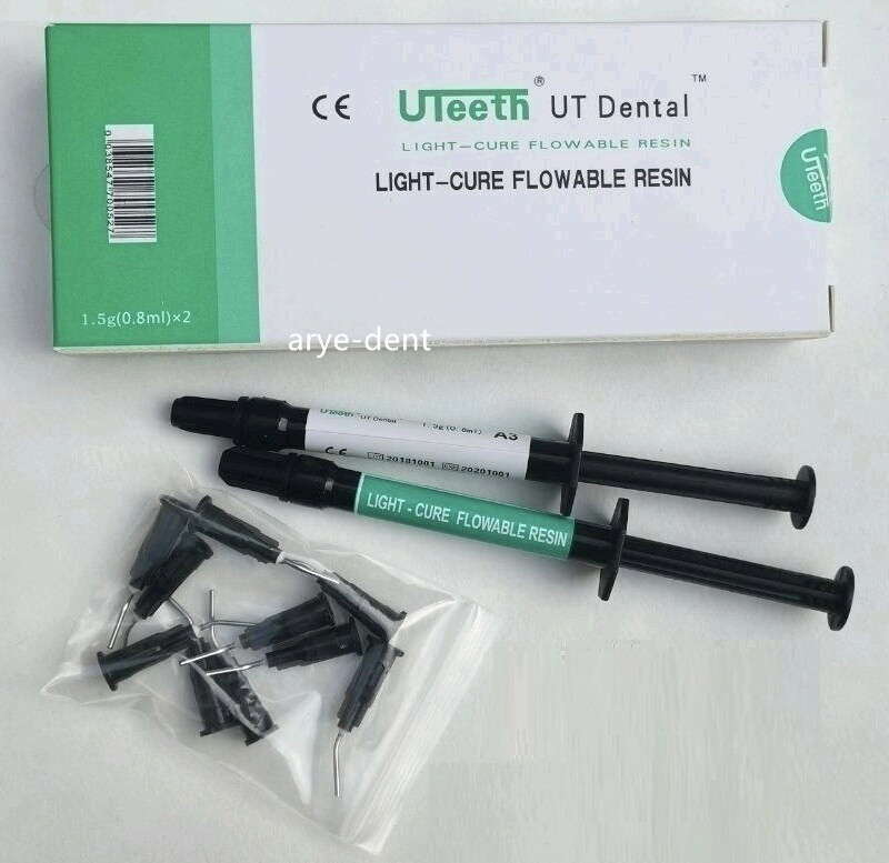 Dental Composite Resin Flowable Light Cure A1/A2/A3 Flow Etching Bond Adhesive