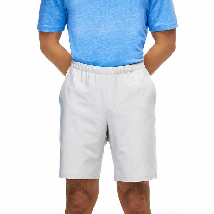 Greg Norman Men’s Pull-On Short Moisture Wicking Two Back Pockets E31