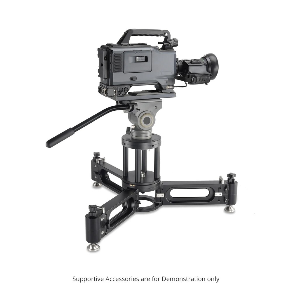 Proaim Marcus Camera Dolly with Mitchell & Euro/Elemac Adapter Base | DL-MRCS-01