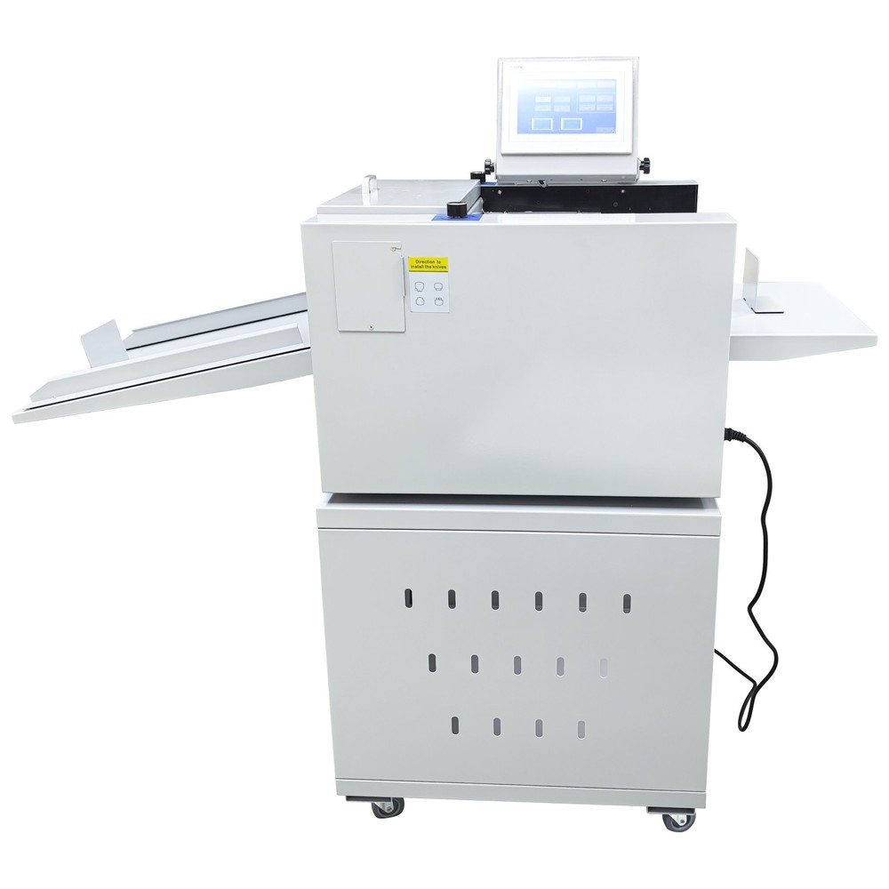 110V Digital 13"Full Automatic Creasing Perforating Machine 2600 Sheets/H Speed