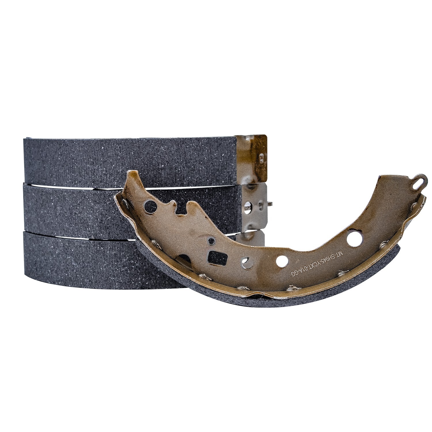 Front Ceramic Brake Pads + Rear Brake Shoes for 2012 - 2017 2018 Toyota Prius C