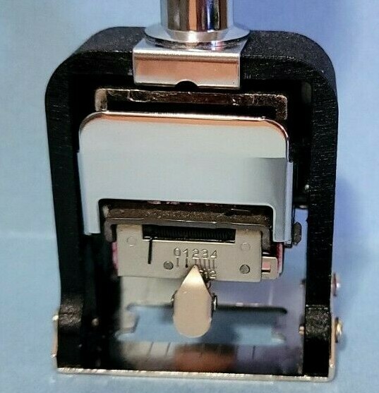 Bates ROYALL RNM6-7 Automatic Numbering Machine w/ Box