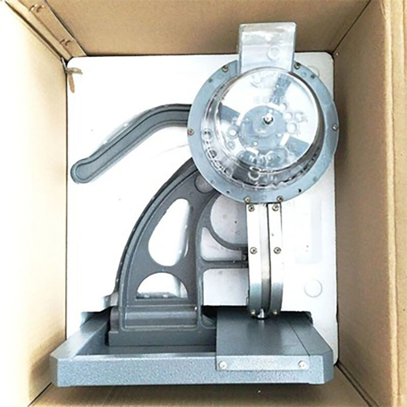 Semi-automatic Buttoning Machine Advertising Spray Painting Fabric Buttonhole