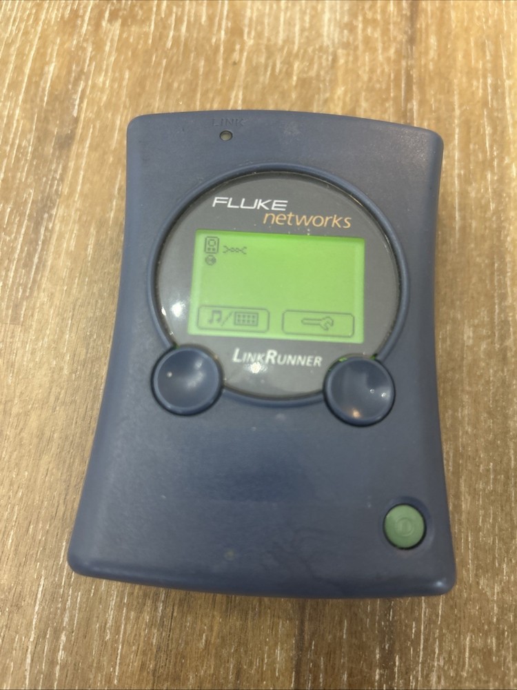 FLUKE NETWORKS LINK RUNNER NETWORK TESTER IP PING