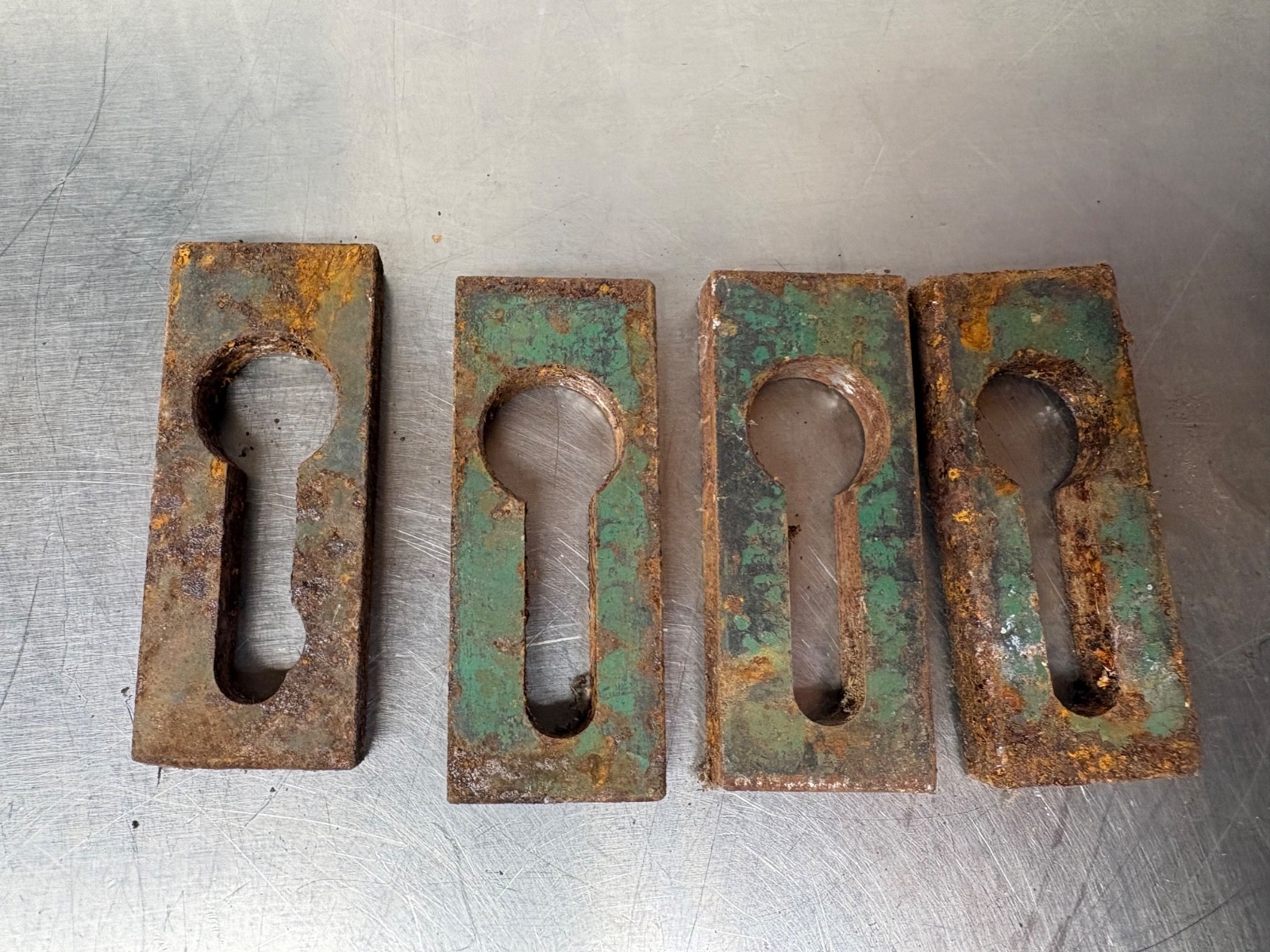 Brinly Style Cultivator Keeper Set of 4