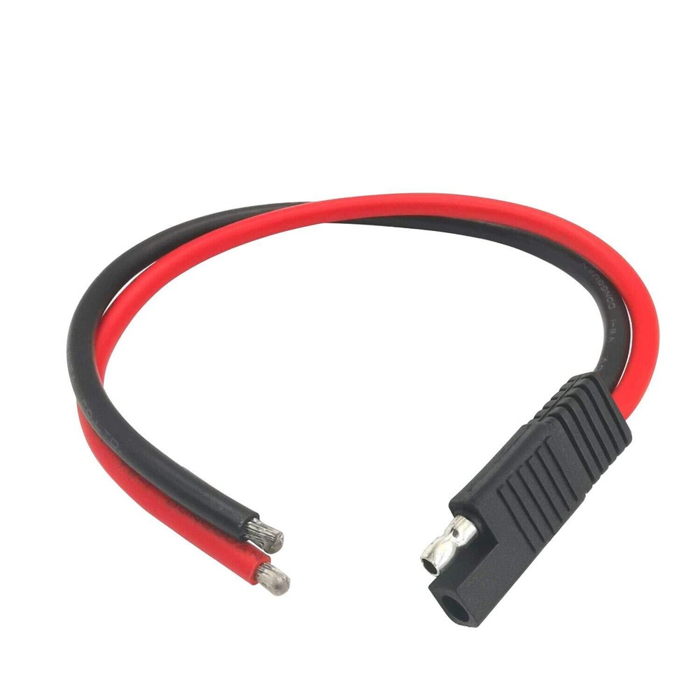 SAE 2 Pin Quick Connector Disconnect Plug Cable SAE Connector 2 Pin Single Pl...