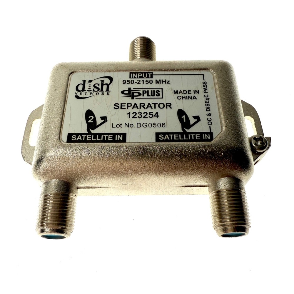 Dish Network DP Plus Separator Signal Splitter 123254 for Dish Pro Plus Receiver