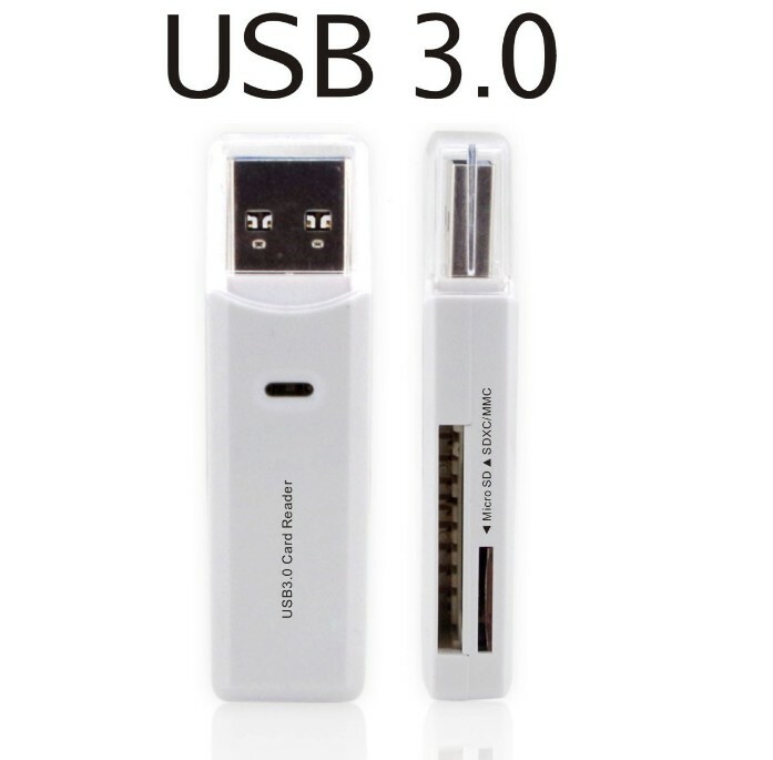 MINI 5Gbps Super Speed USB 3.0 Micro SD/SDXC TF Card Reader Adapter TDO