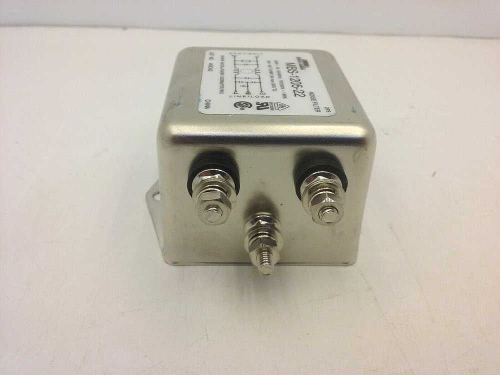 DENSEI LAMBDA MBS-1205-22 NOISE FILTER 5A 250VAC 50/60HZ NNB
