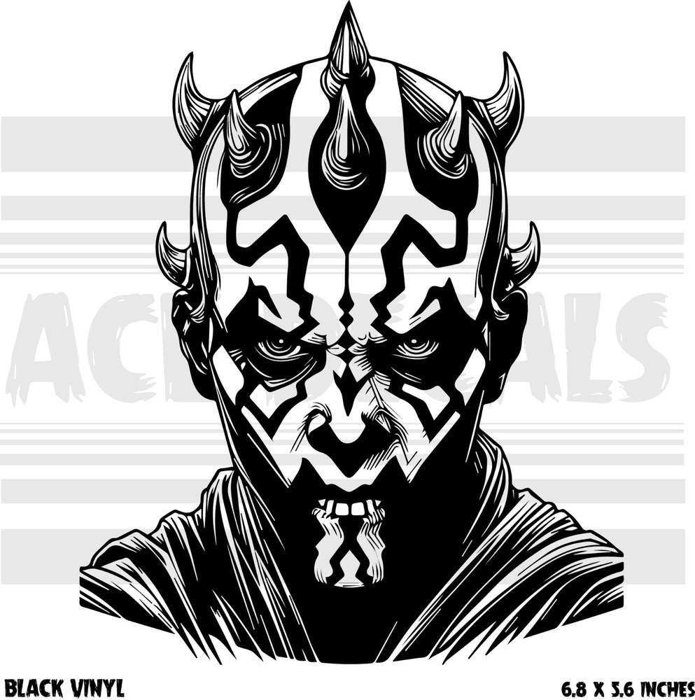 Darth Maul - Star Wars - Vinyl decal sticker