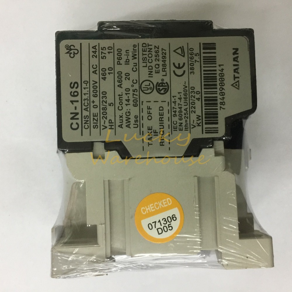 1pc CN-16S AC220V AC contactor ~