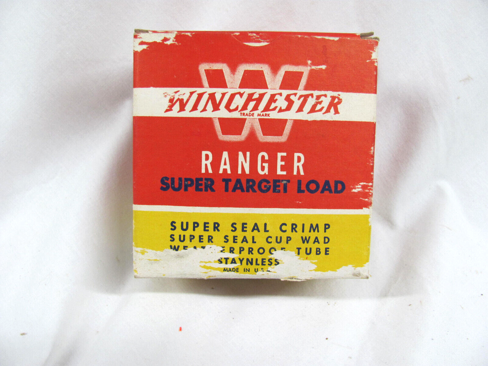 Winchester Empty Shotshell Box Ranger 12 ga #8 shot #137