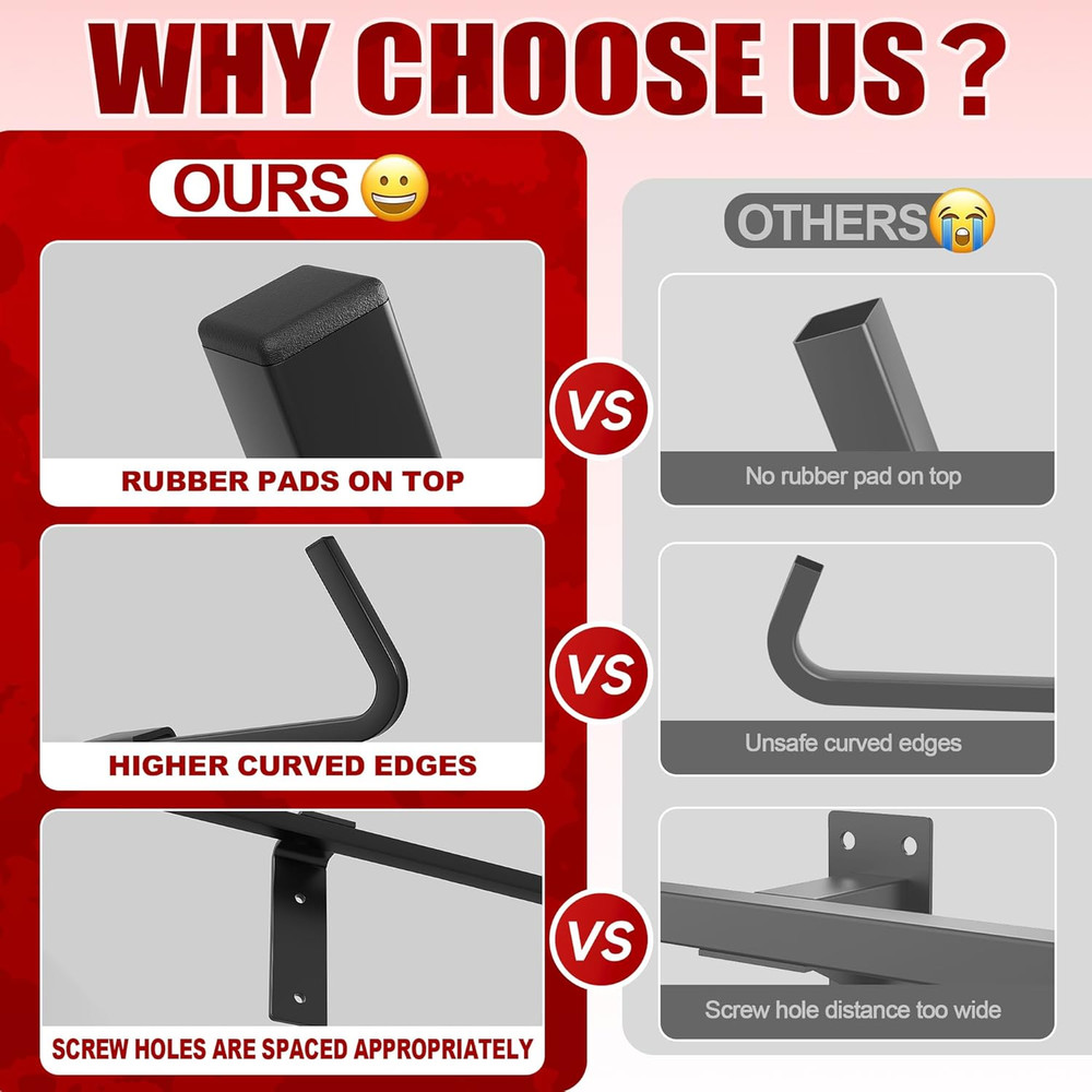 Backpack Blower Wall Mount and Storage Rack for Garden Tools (1 Pack)