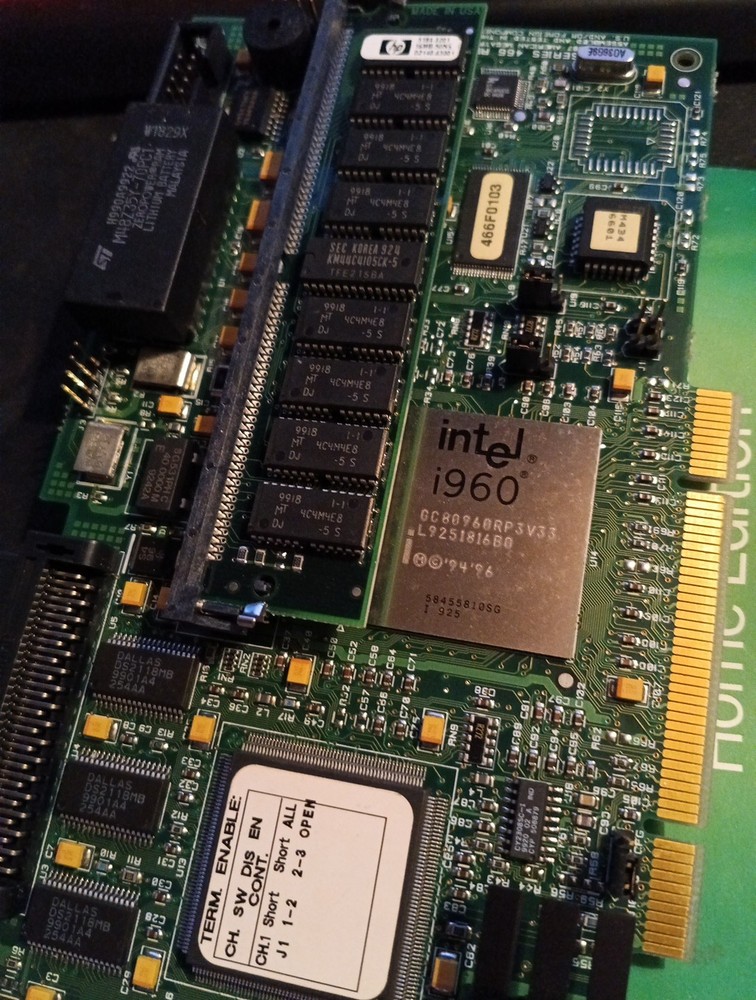 HP NetRAID 1si D2140-60001 SCSI Lvd/se PCI Controller Card