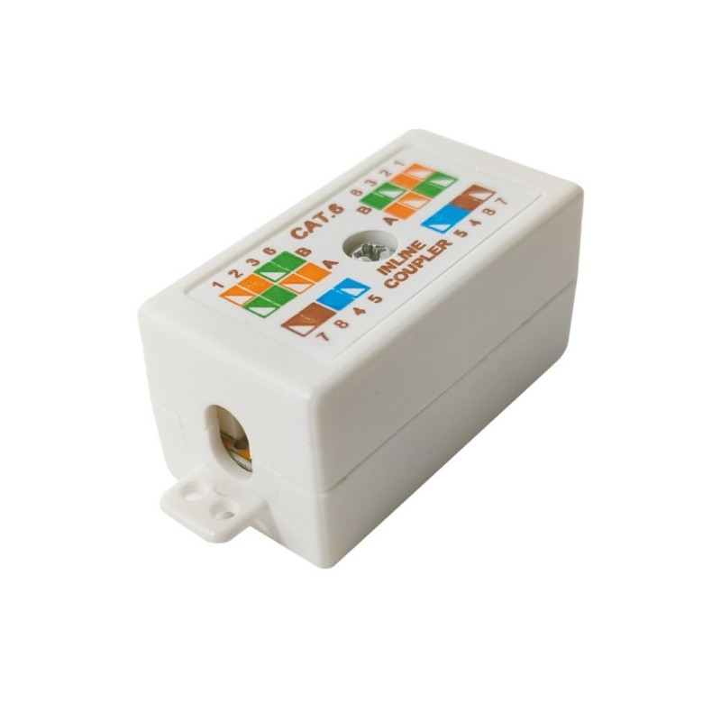 Cat6 Junction Box RJ45 Splices Connectors Unshielded Punch Down Type Coupler
