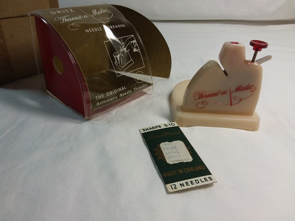 Vintage Dritz Thread-a-Matic Needle Threader-