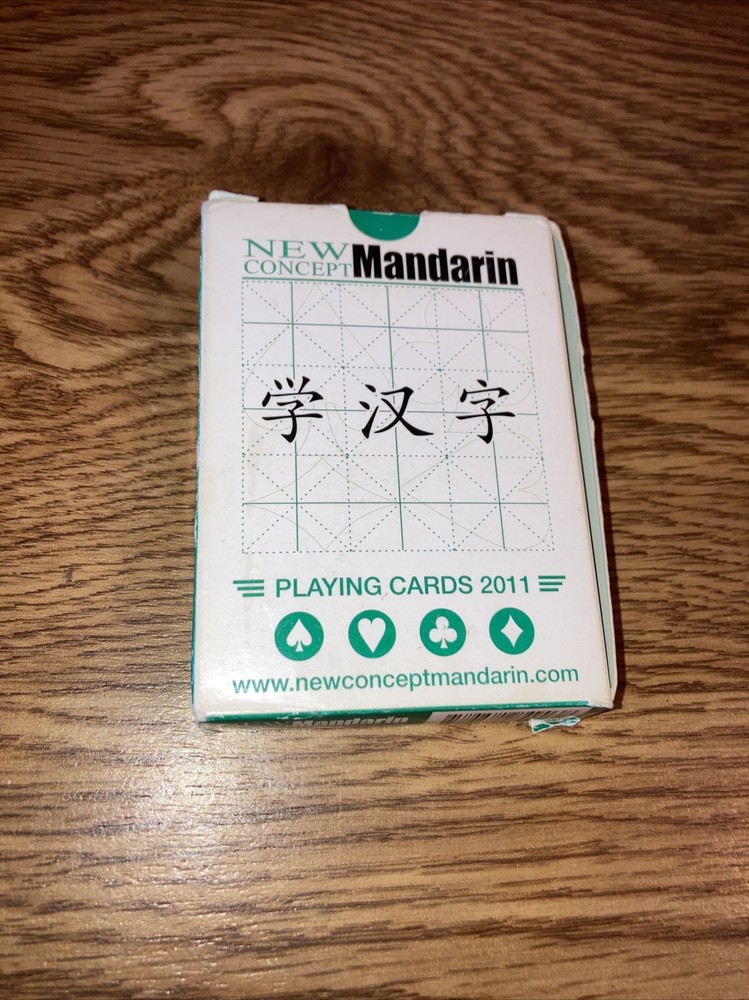 New Concept Mandarin 2011  -  Playing Cards ,Poker size Deck