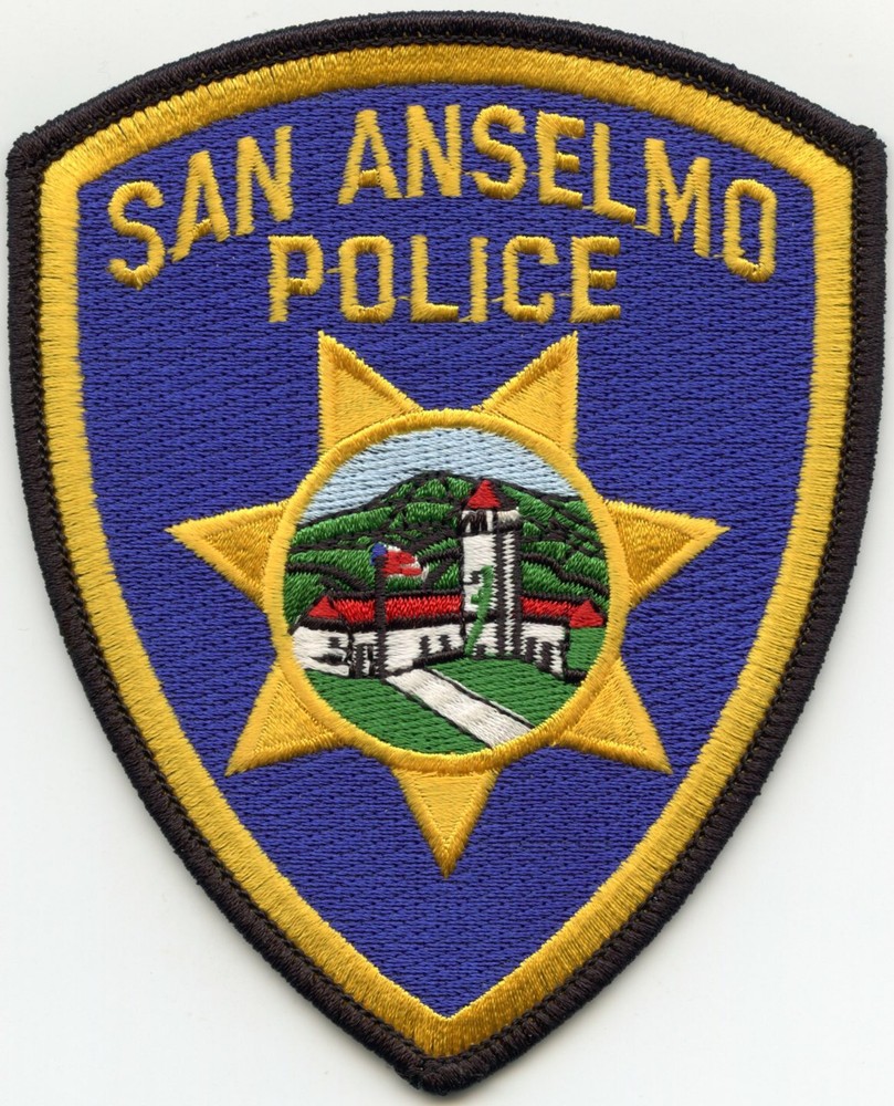 SAN ANSELMO CALIFORNIA CA POLICE PATCH
