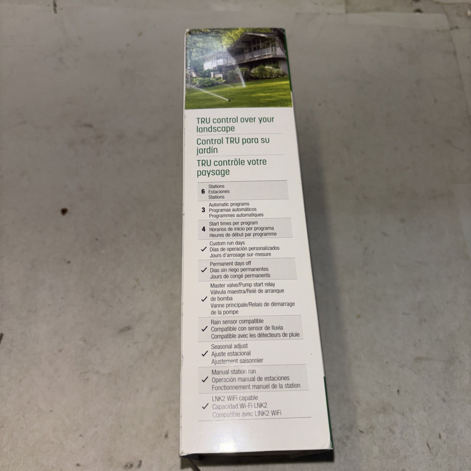 Rain Bird TRU61 TRU Irrigation Controller Indoor Mounting 6-Stations~NEW.A7 4011