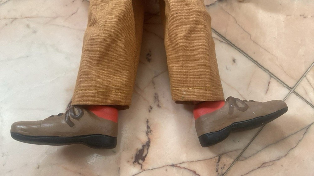 Albert Einstein Marionette Puppet Doll