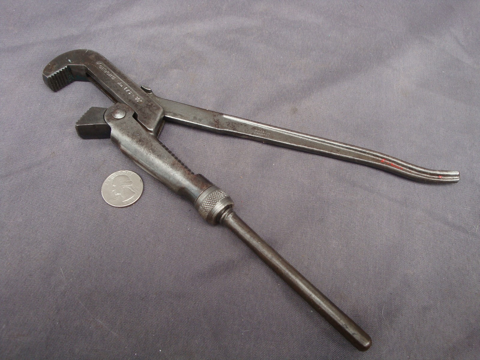 Vintage Gedore Germany No.175 Swedish Pipe Spanner Wrench