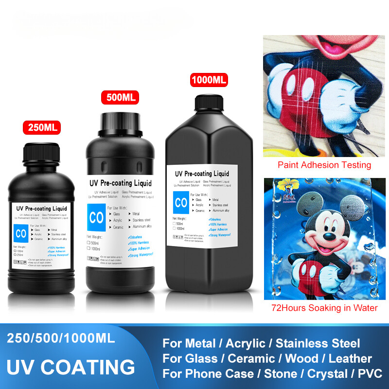 UV Coating Fluid For UV Ink UV Pretreatment Solution For UV Flatbed Printer