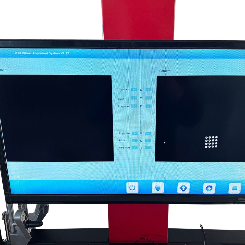 110V 3D Wheel Alignment Machine LED Intelligent Wheel Alignment Tester Passenger