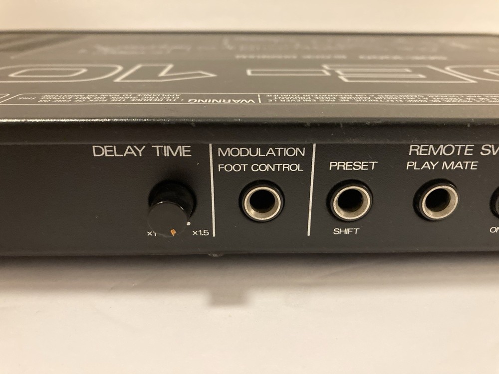 Roland SDE-1000 Digital Delay Rack Effect Processor Vintage Working Tested Japan