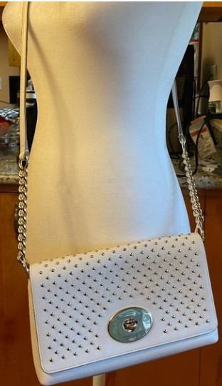 Coach Leather Crossbody Pinnacle Studs