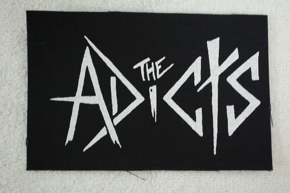 Adicts Punk Rock Sex Pistols G.B.H. Toy Dolls Black Flag Cloth Patch (CP50)