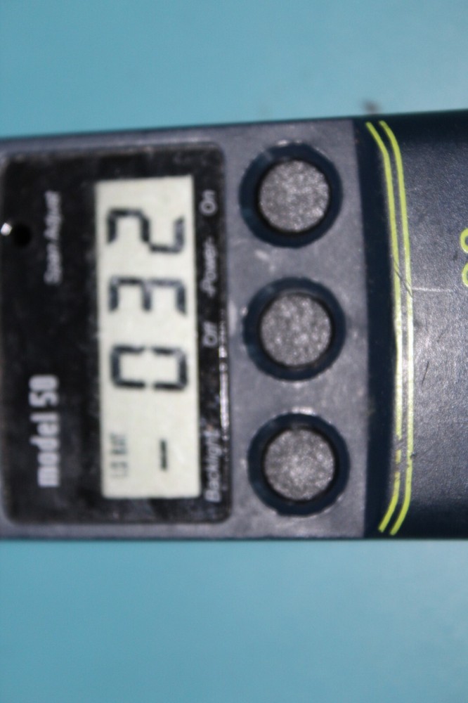 BACHARACH 50 SNIFIT CARBON MONOXIDE ANALYZER DETECTOR SENSOR CO PPM