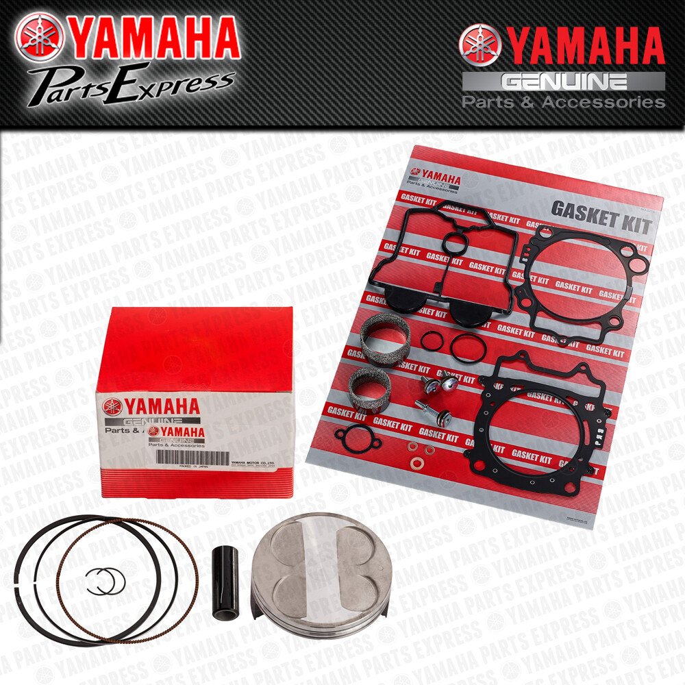 NEW 2018 - 2019 YAMAHA YZ450F YZ 450F COMPLETE OEM TOP END PISTON KIT W/ GASKETS