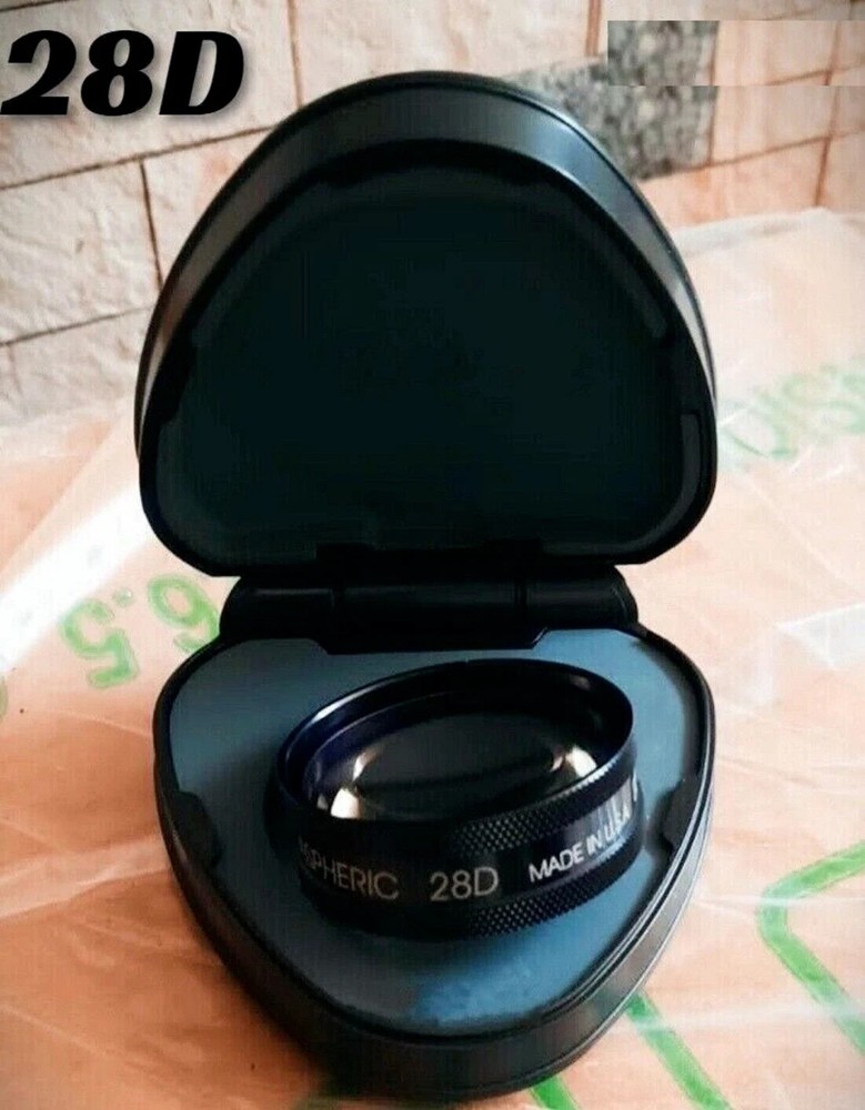 28D DOUBLE ASPHERIC LENS IN BLACK UNIQUE BOX