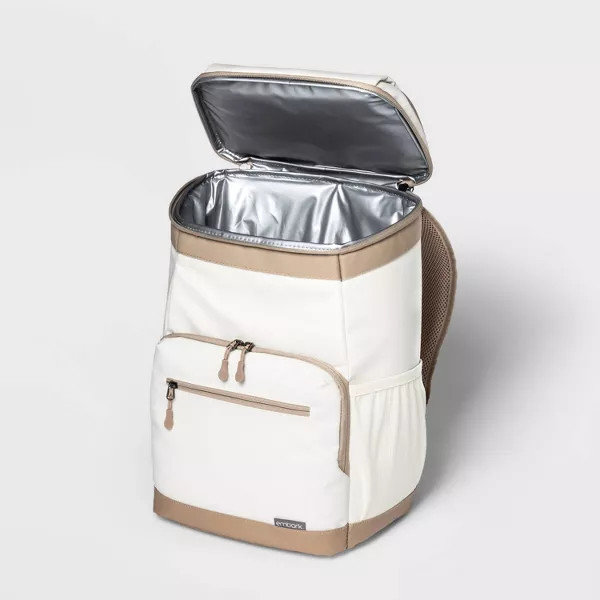 EMBARK SOFT SIDED 18QT BACKPACK COOLER - TAN - Scratch & Dent