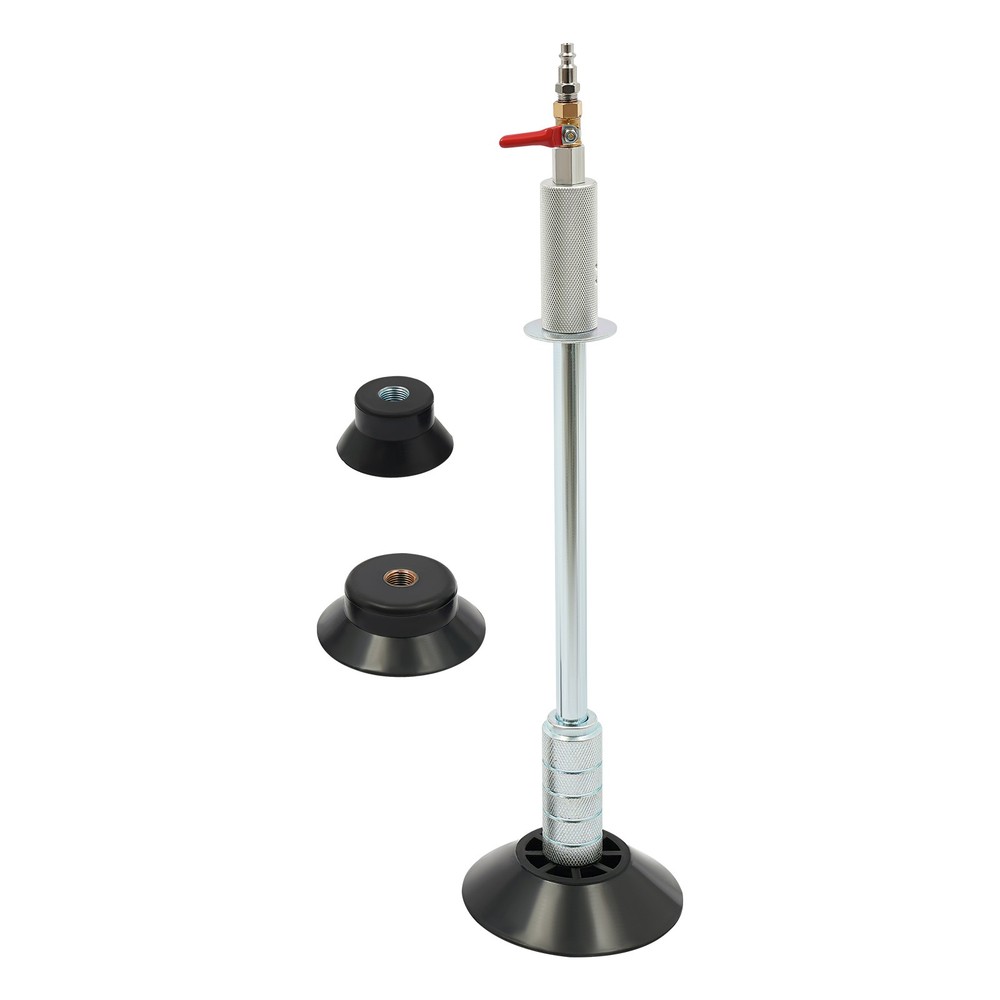 Pneumatic Hammer Air Pneumatic Dent Puller Dent Pulling Tool w/ 3 Suction Cups