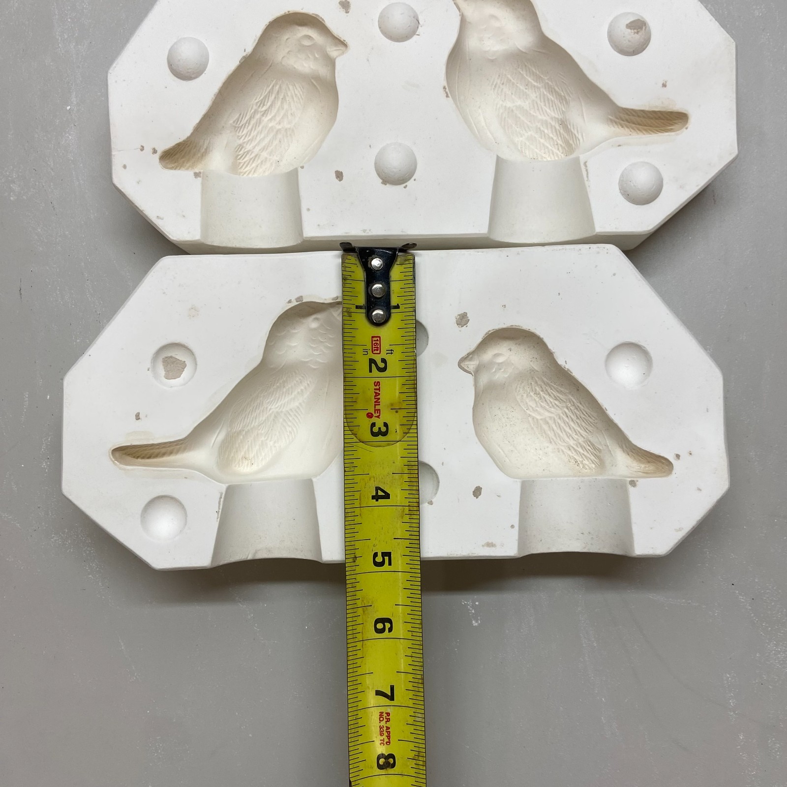 Ceramic Slip Casting Mold Bird Byron #BH1049