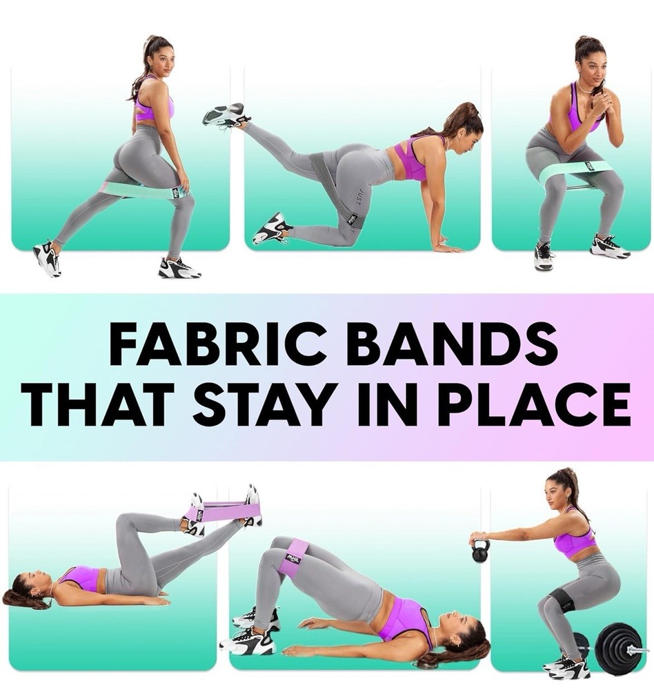 Fabric Resistance Bands Set