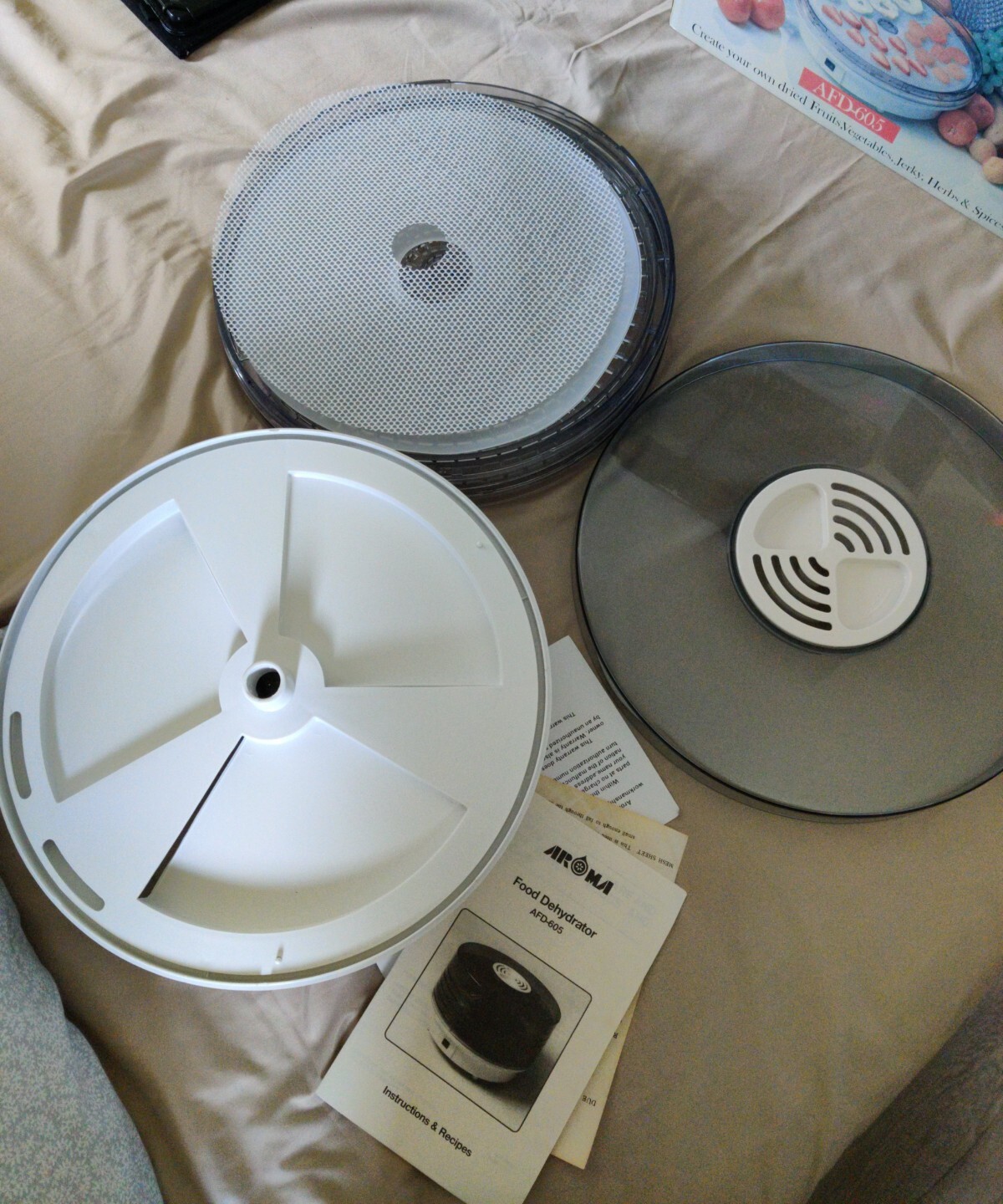 Food Dehydrator Aroma AFD-605 New Dried Fruits And Variety Of Jerky And Snacks