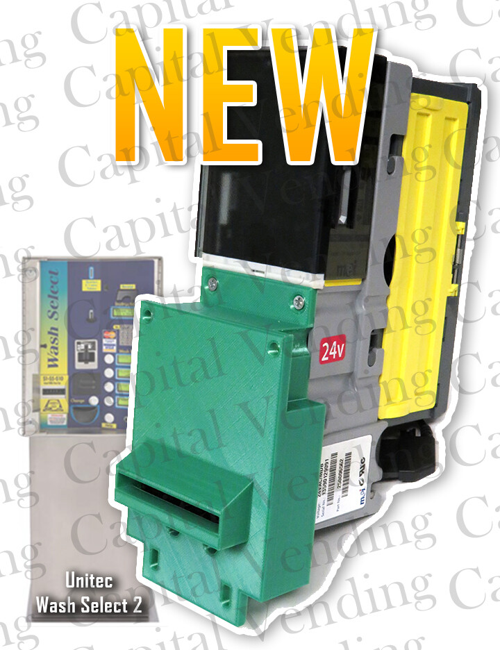 Unitec Wash Select 2 Replacement Mars 24 Pulse Validator - Accepts $1-$20