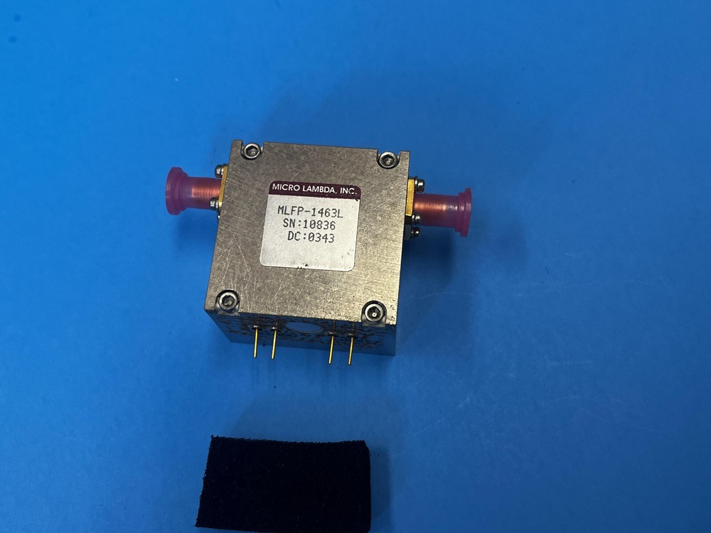 3EE Micro-Lambda Wireless MLFP-1463L bandpass YIG Filter Tektronix