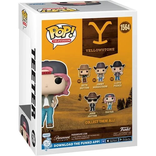 Funko POP! Television - Yellowstone Teeter Figure 1564 + Protector