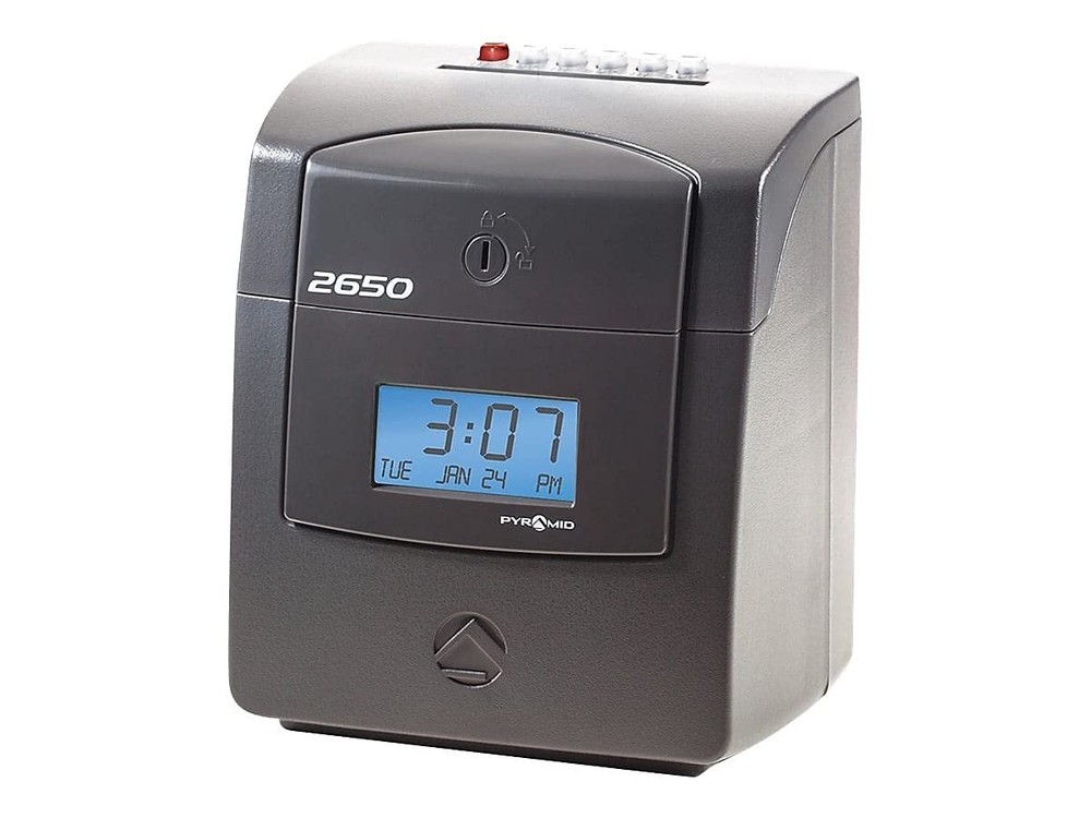 PYRAMID 2650 ELECTRONIC TOP LOAD TIME CLOCK